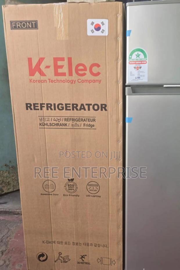 10 Year Warranty Klec 206 Litres Double Door Refrigerator
