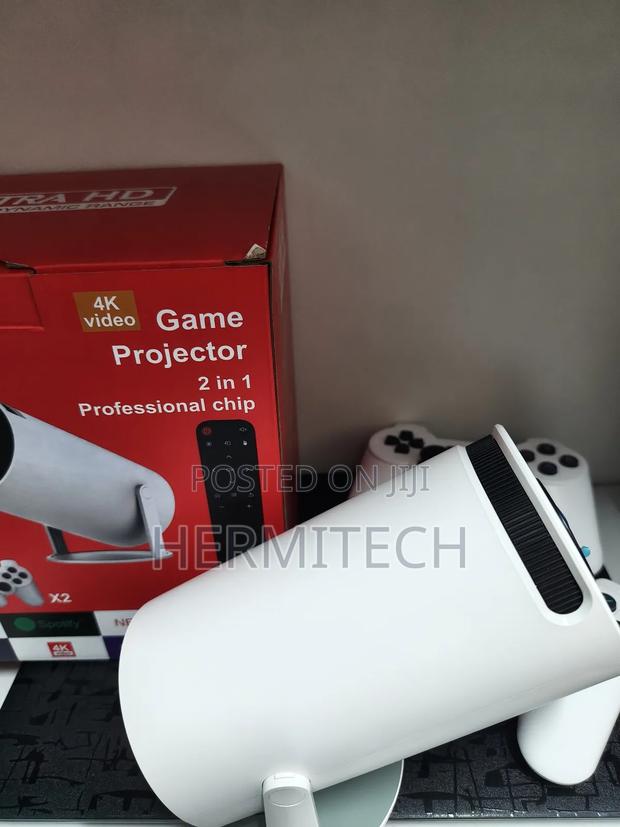 Top Rated Gaming Projector Resolution Wifi Smart Two Gaming Pads - thumbnail 2