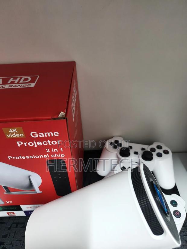 Top Rated Gaming Projector Resolution Wifi Smart Two Gaming Pads - thumbnail 3