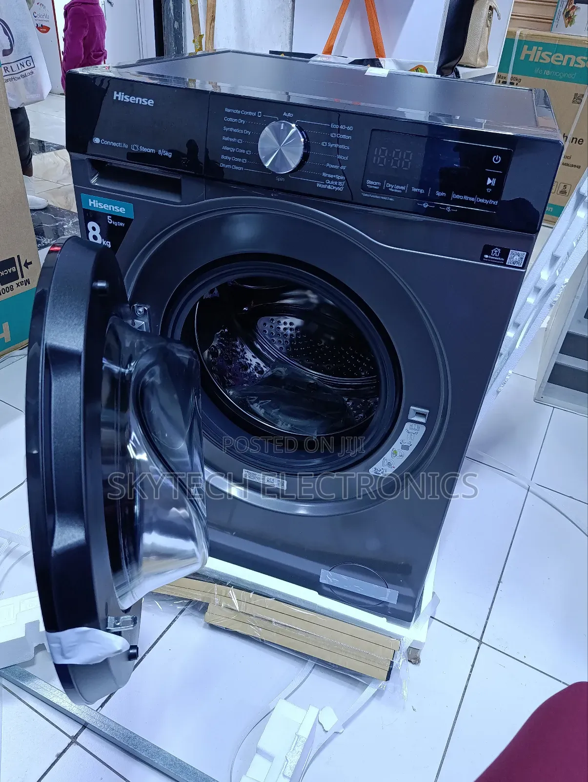 Hisense Washing Machine 8/5kg Wash and Dry Front Load