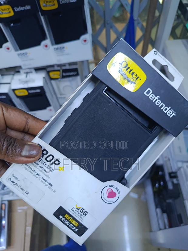 Otolfy Otterbox Google Pixel 7a Defender Series 3 in 1 Case - Black - thumbnail 2