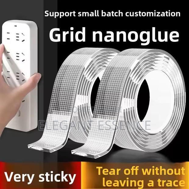High-Viscosity Mesh Nano Doublesided Tape Transparent Thick 2cm by 3m
