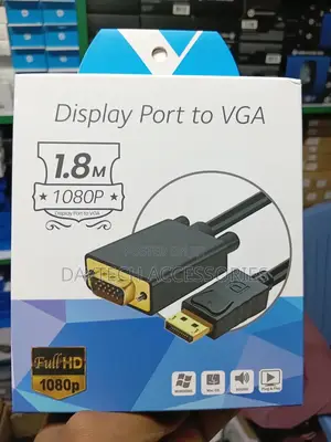 1.8m Display Port Dp to Vga Cable
