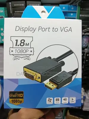 1.8m Display Port Dp to Vga Cable