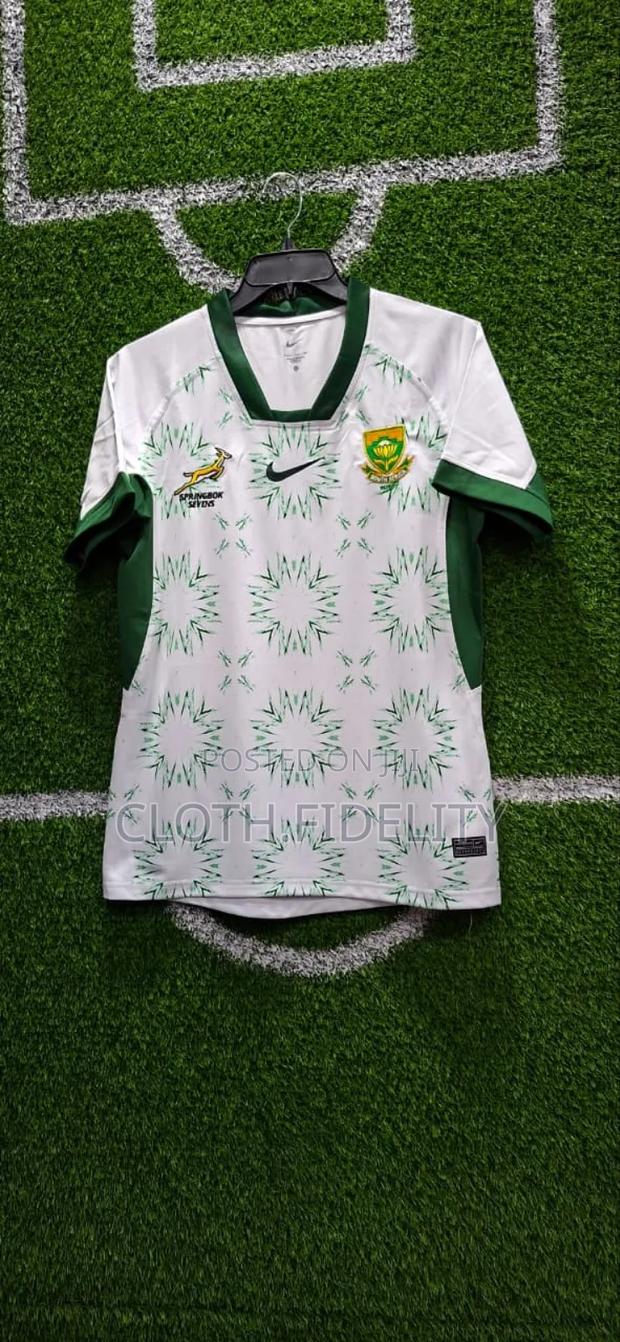 Springbok Sevens Away Rugby Jersey.