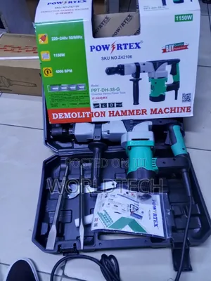 1150watts Power Tex Demolition Hummer/ Quality 1150watts Rotary Hummer