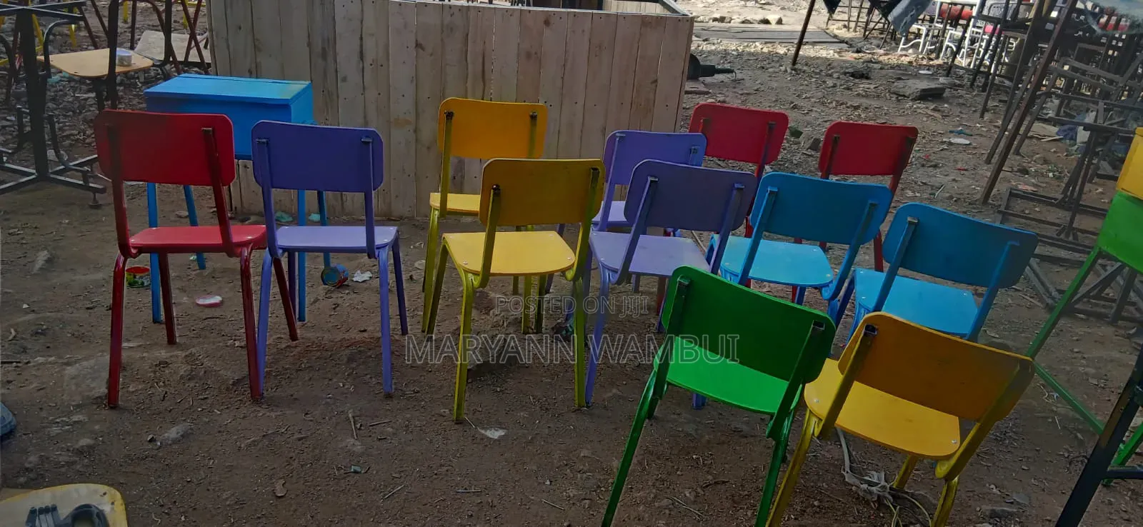 Juakali Kindergarten Lockers and Chairs