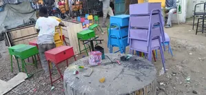 Juakali Kindergarten Lockers and Chairs