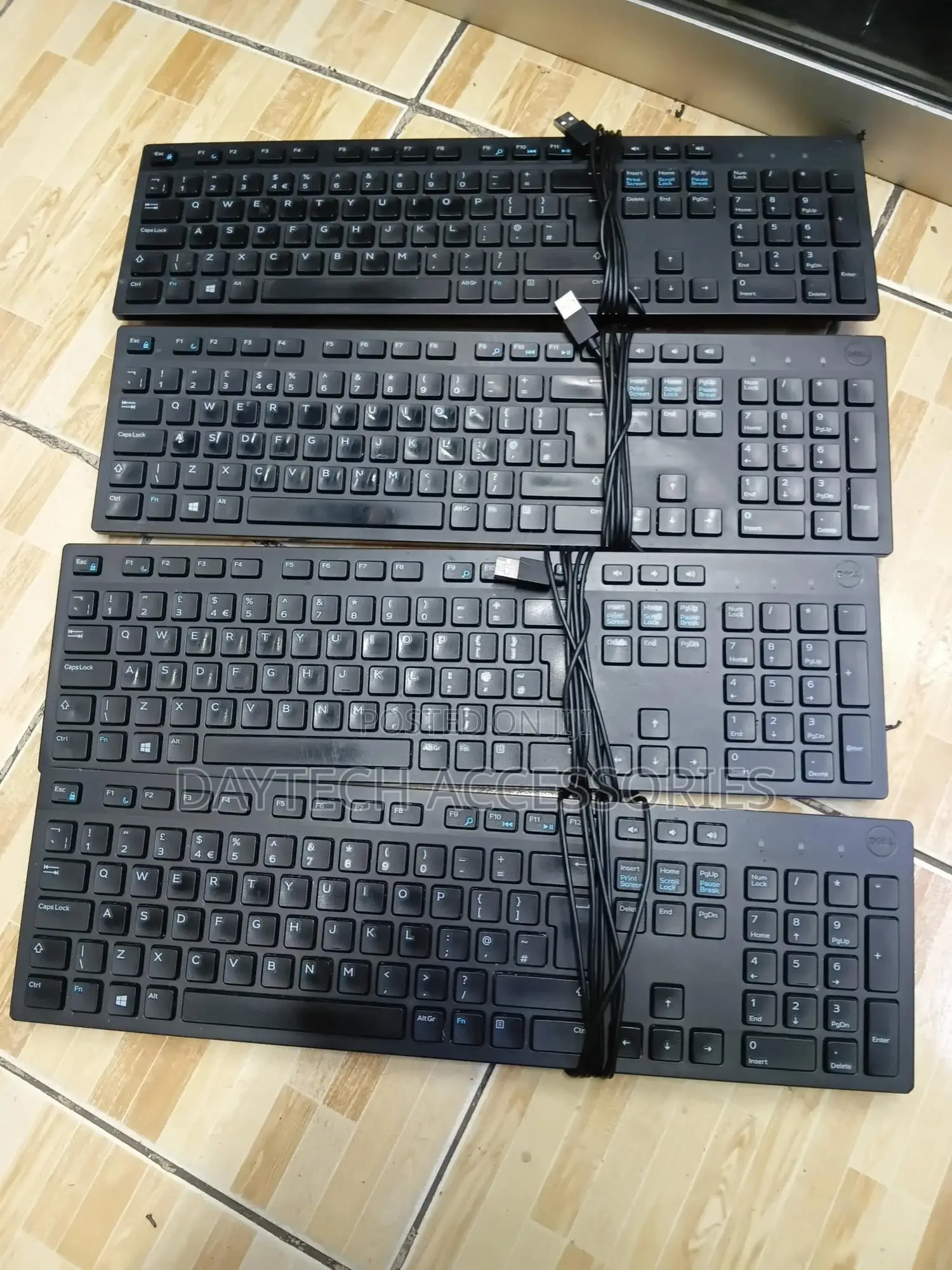 Dell/Hp Ex-Uk Wired Usb Keyboard-Quality