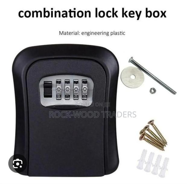 Wall Mounted Metallic Key Lock - main view