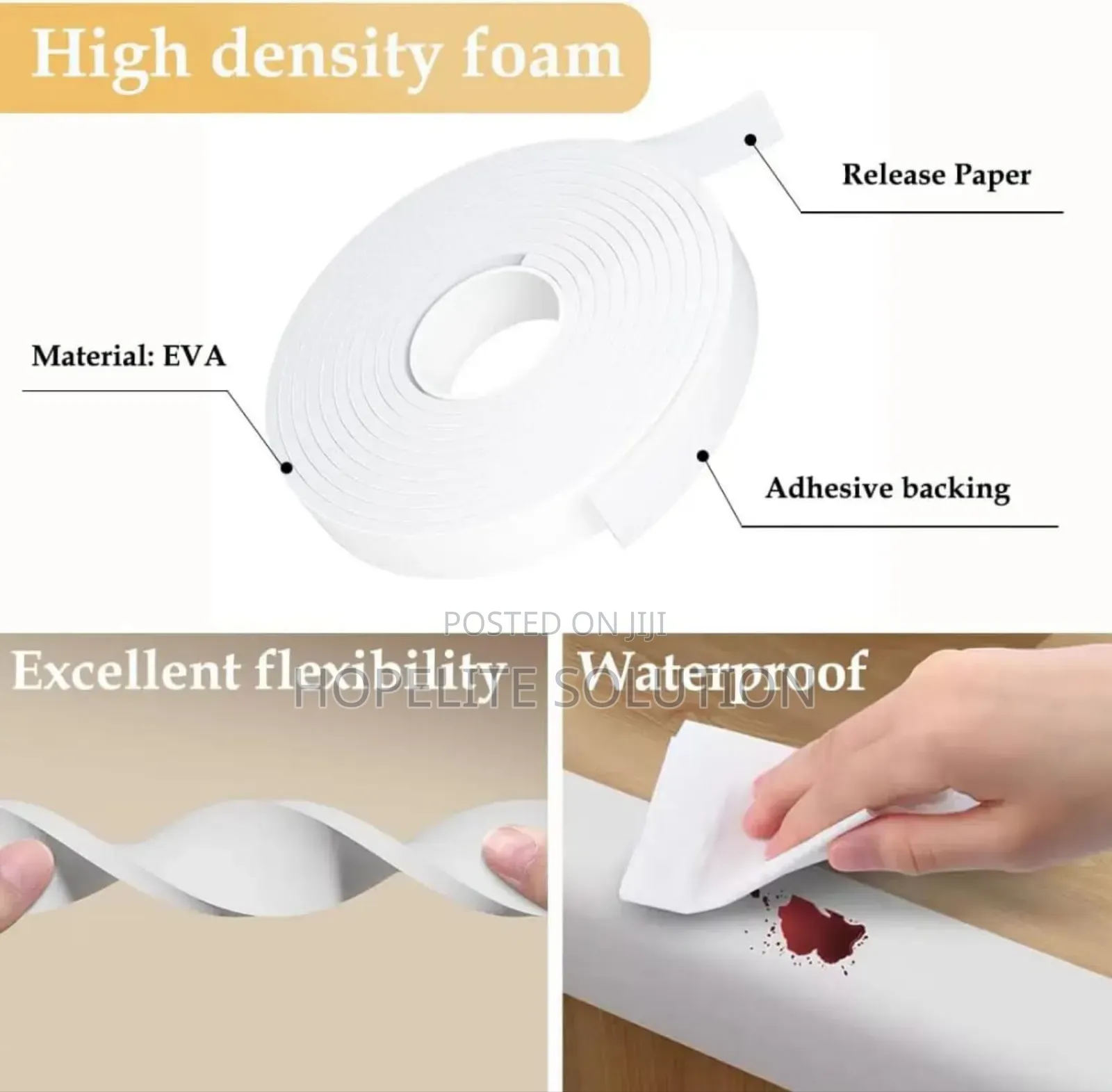 Self-Adhesive Foam Soundproof Tape