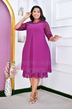 Shift Chiffon Dress