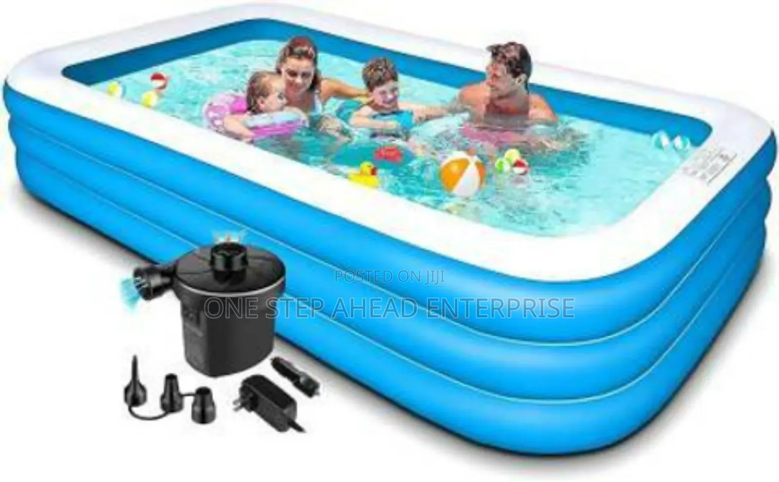 Pool With Free Pump 4 Meters Family Pool