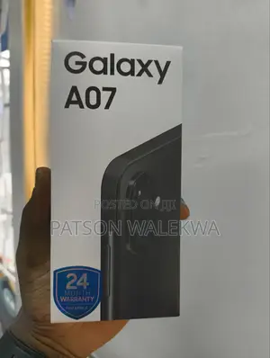 New Samsung Galaxy A07 4G 128 GB Black