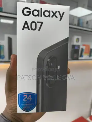 New Samsung Galaxy A07 4G 128 GB Black