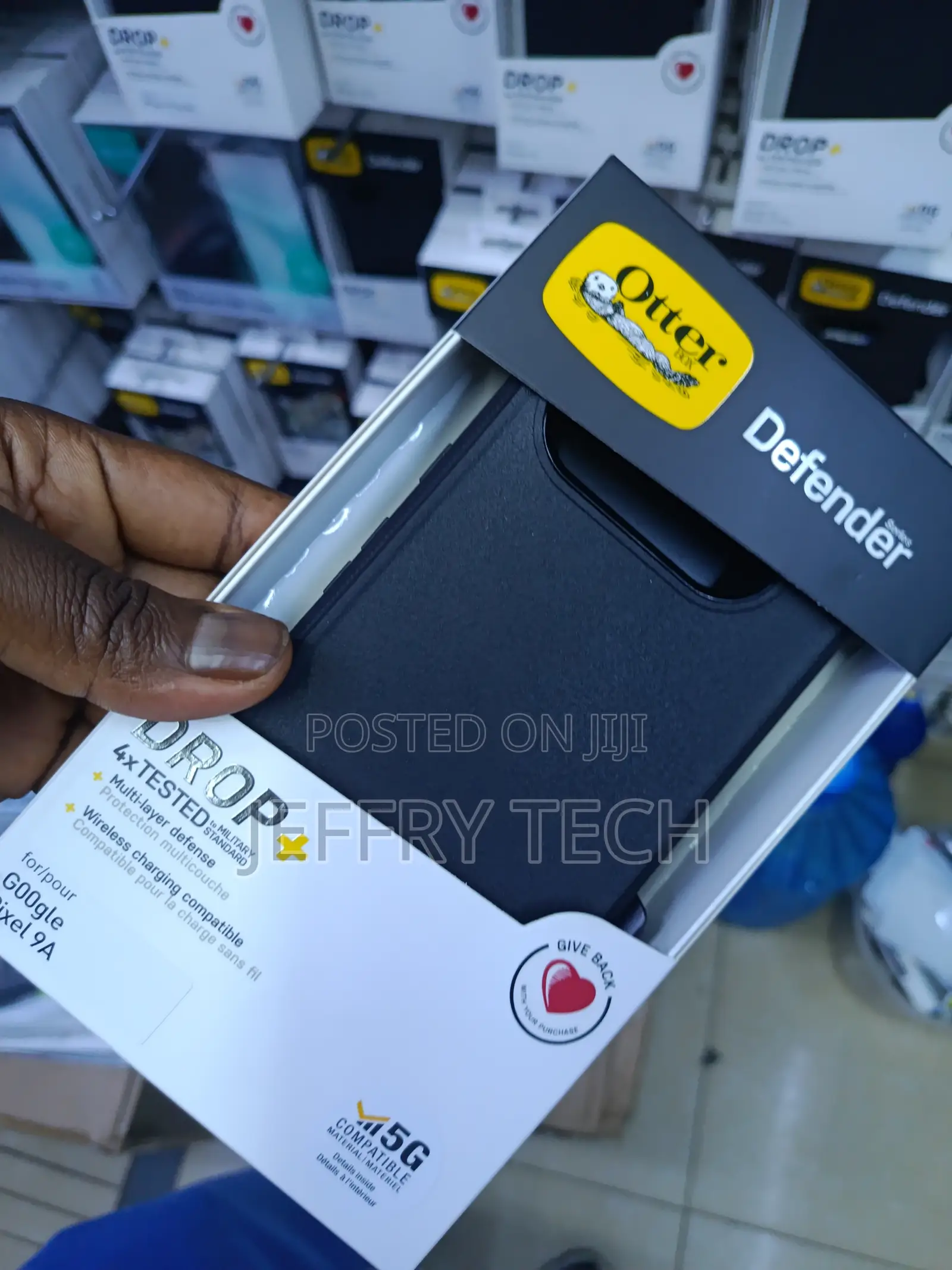 Supot Otterbox Defender Series Google Pixel 9a Case With Holster Clip