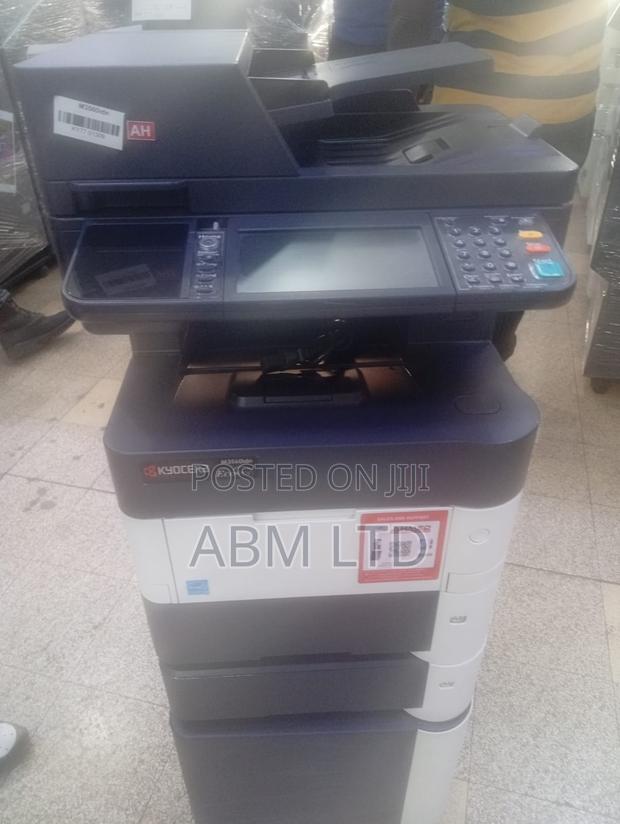 Clean and Compact Kyocera Ecosys M3560idn Mono Laser MFP - main view