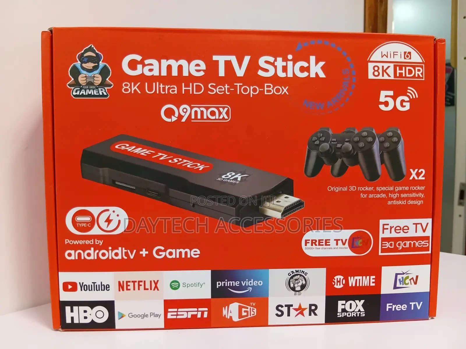 X2 Game Tv Stick Dual System Android Tv Box and Game