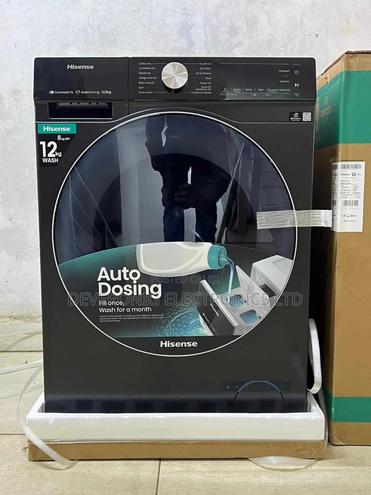 Hisense Washing Machine 12/8kg Wash and Dry