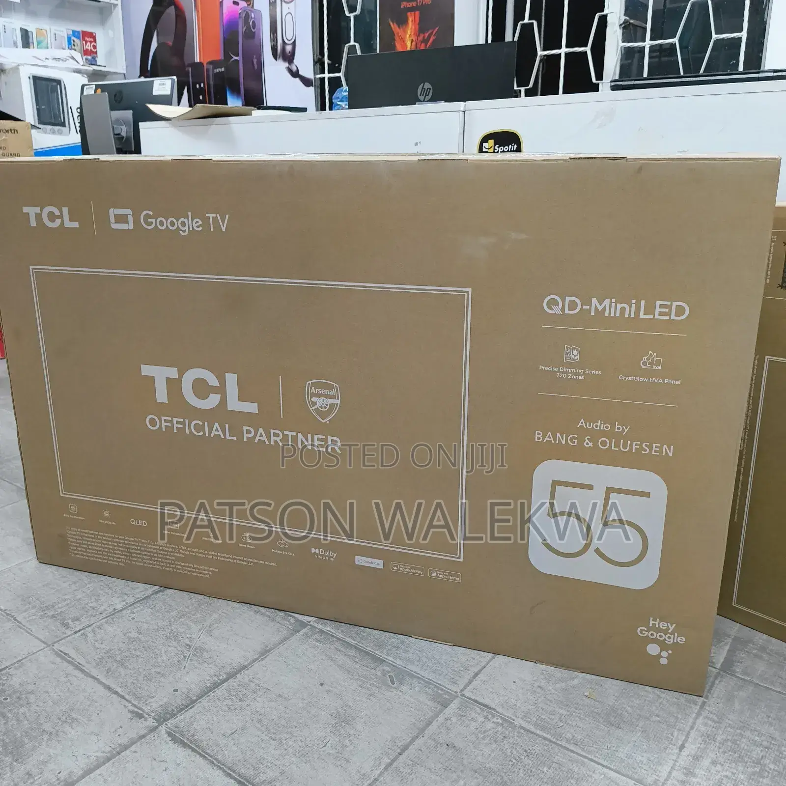 TCL C7k 55 Inch Premium Qd-Miniled Tv 55c7k