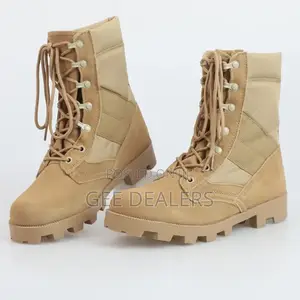 Brown Hiking Boots, Desert Combat Boots