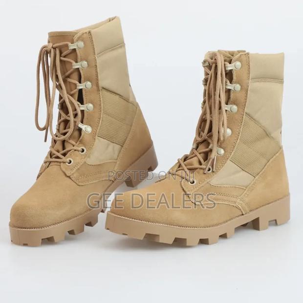 Brown Hiking Boots, Desert Combat Boots