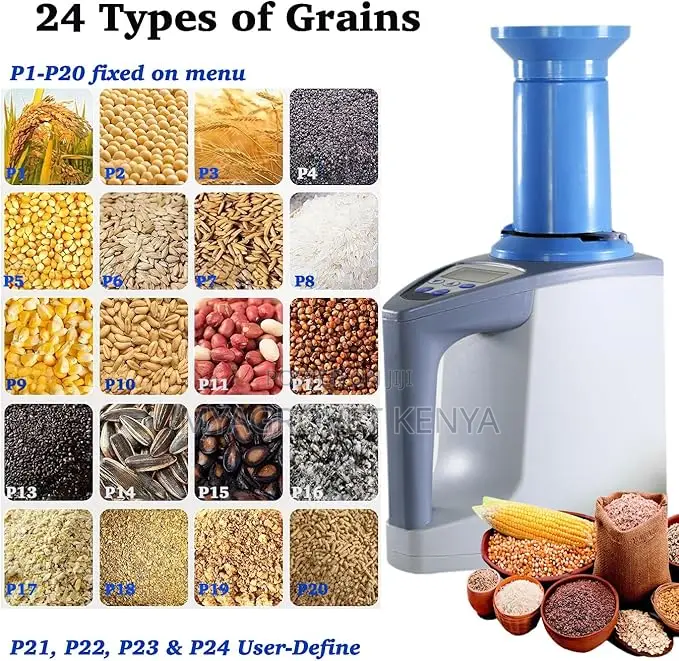 Commercial Grain Moisture / Tests 35 Types of Grains