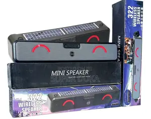 Tg-322 Solar Rechargeable Wireless Speaker - Bluetooth, Fm Radio, Usb