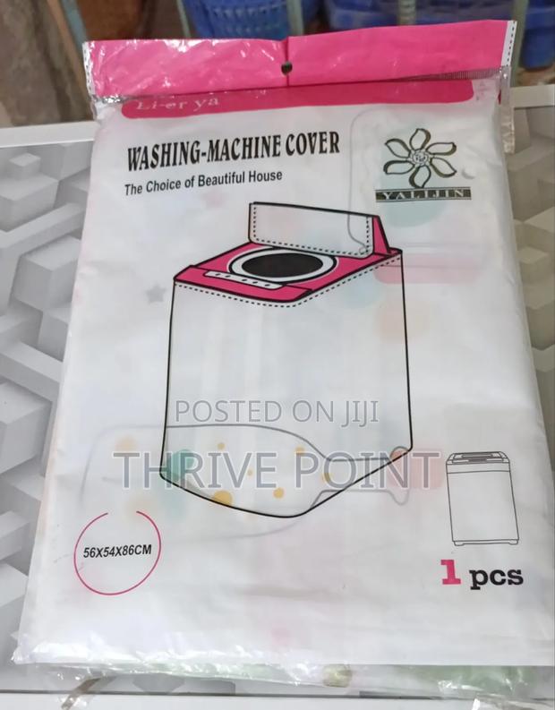Flowered Washing Machine Cover - main view
