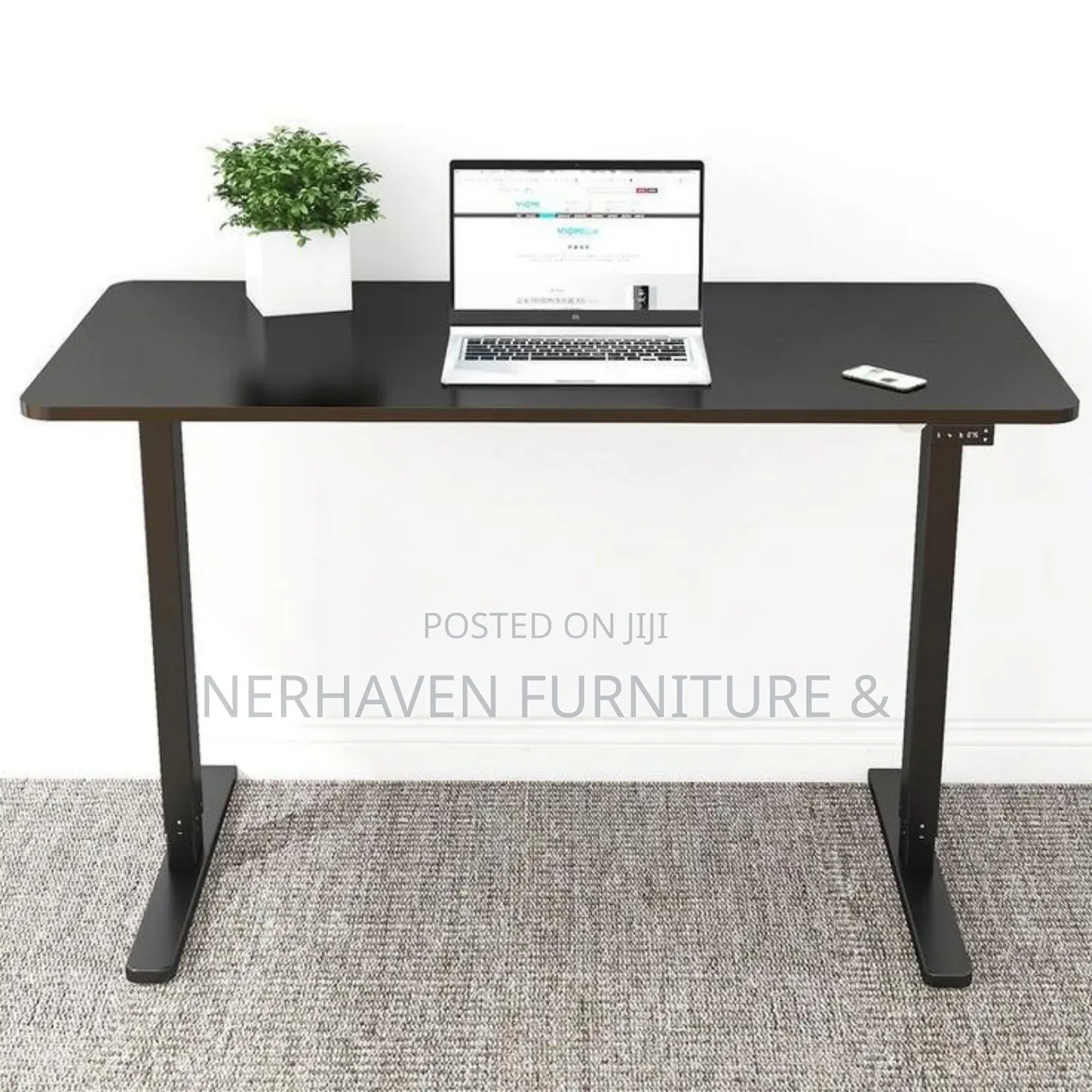 Adjustable Electric Office Desk – Modern Height Adjustable Workstati