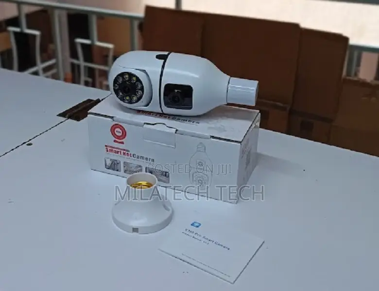 V380 PTZ Bulb Wifi Dual Lens Camera