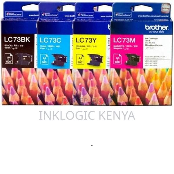 Brother Lc-73 Black, Cyan, Magenta Yellow Ink Cartridge