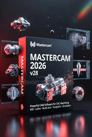 Mastercam 2026 V28 – CNC Programming Cad/Cam Software