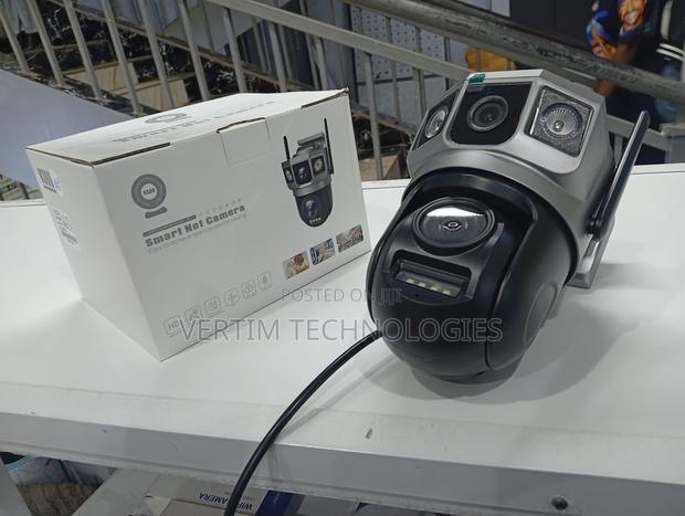 Panoramic V380 Dual Lens Ac Powered Lan and 4g PTZ