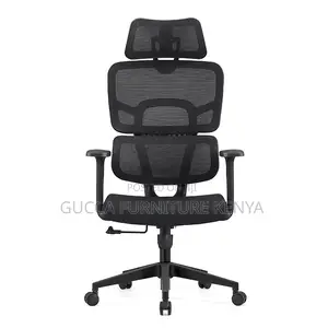 Executive Desk Orthopedic Chair With Headrest