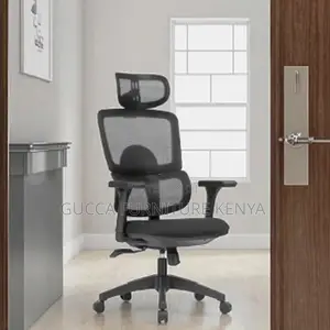 Executive Desk Orthopedic Chair With Headrest