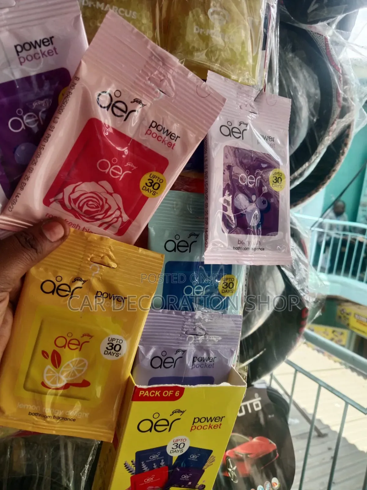 6p Different Scent Pack Room Air Freshener
