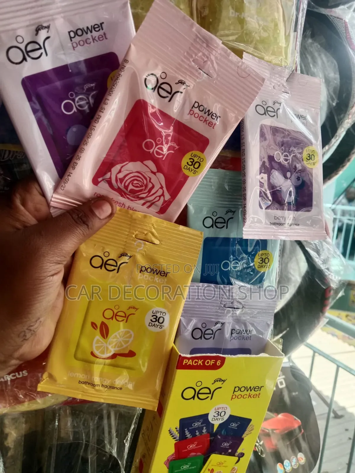 6pcs Personal Care Home/Car Air Fresheners