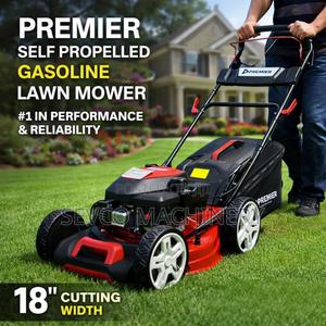 Heavy Duty Self Propelled Gasoline Lawn Mower 18"