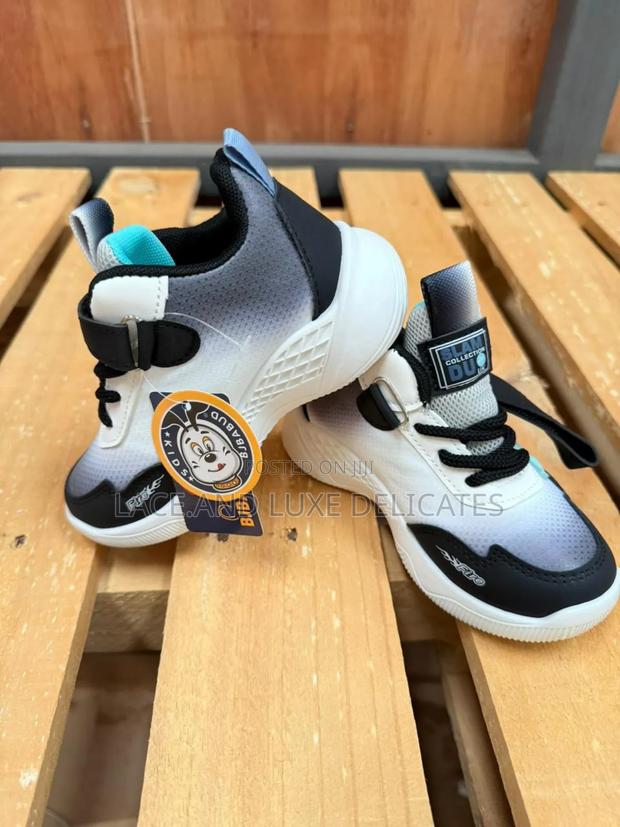 Kids Sneakers- Black - thumbnail 2