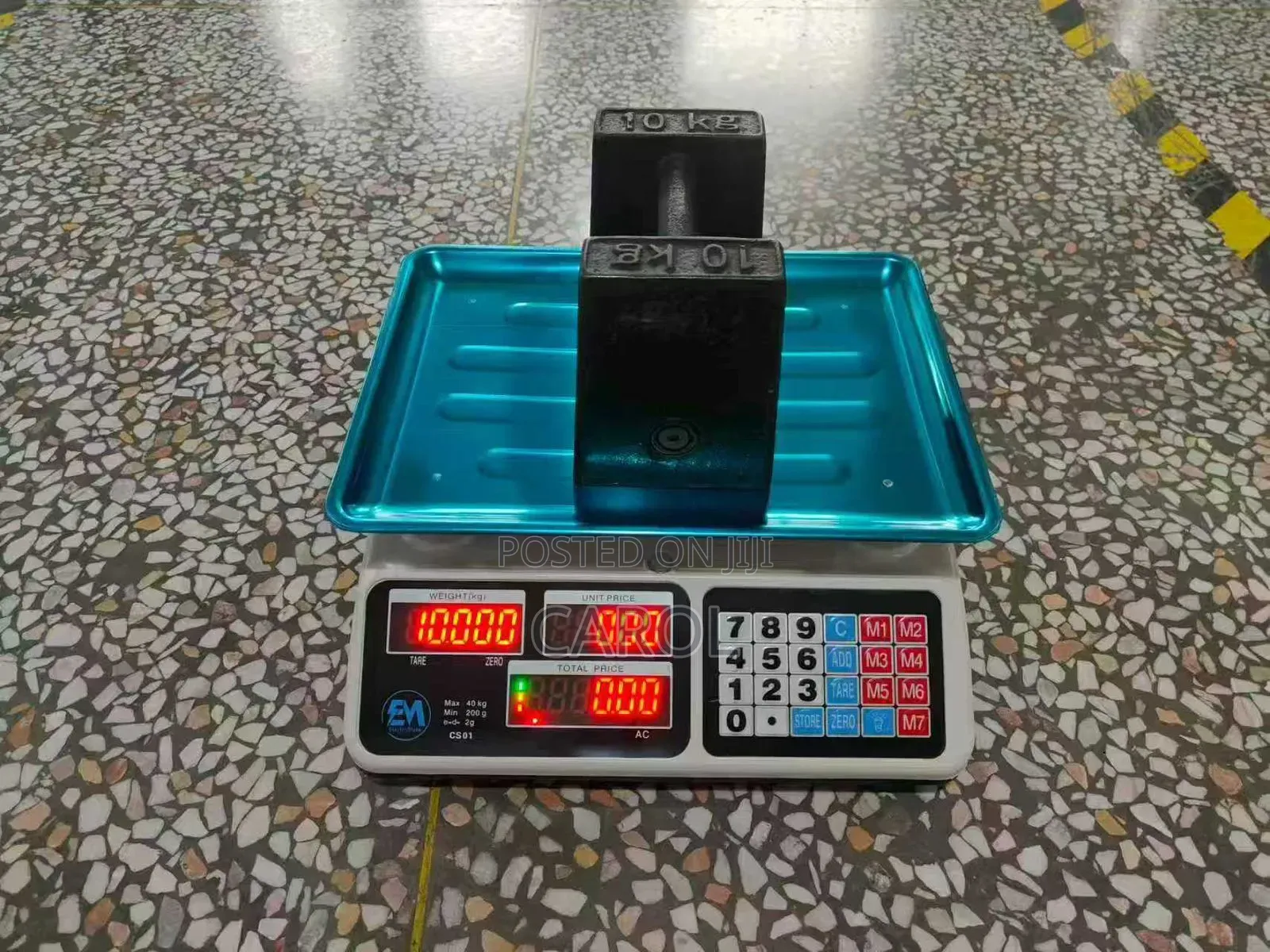 Armless 40kgs Weighing Scale Available
