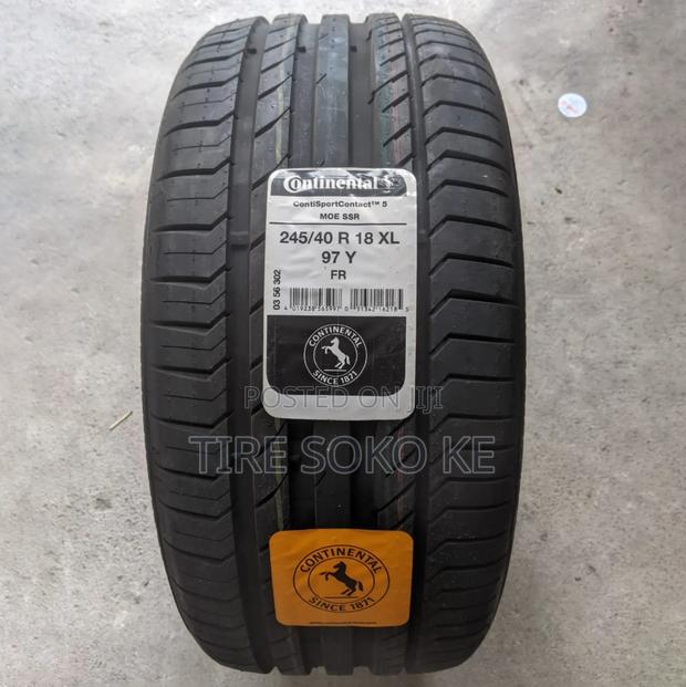 245/40r18 Continental Runflat Tyre