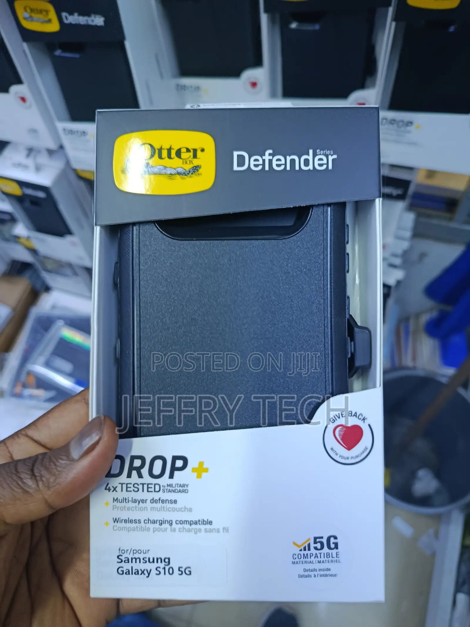 Frisky Otterbox Defender Samsung Galaxy S10 5g Case With Holster Clip