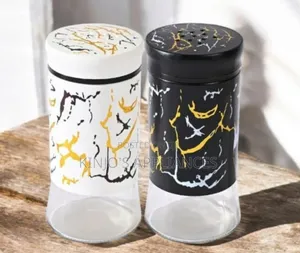 Marble Coated Salt/Pepper Shakers