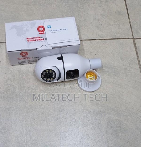 Bulb Camera PTZ Dual Lens