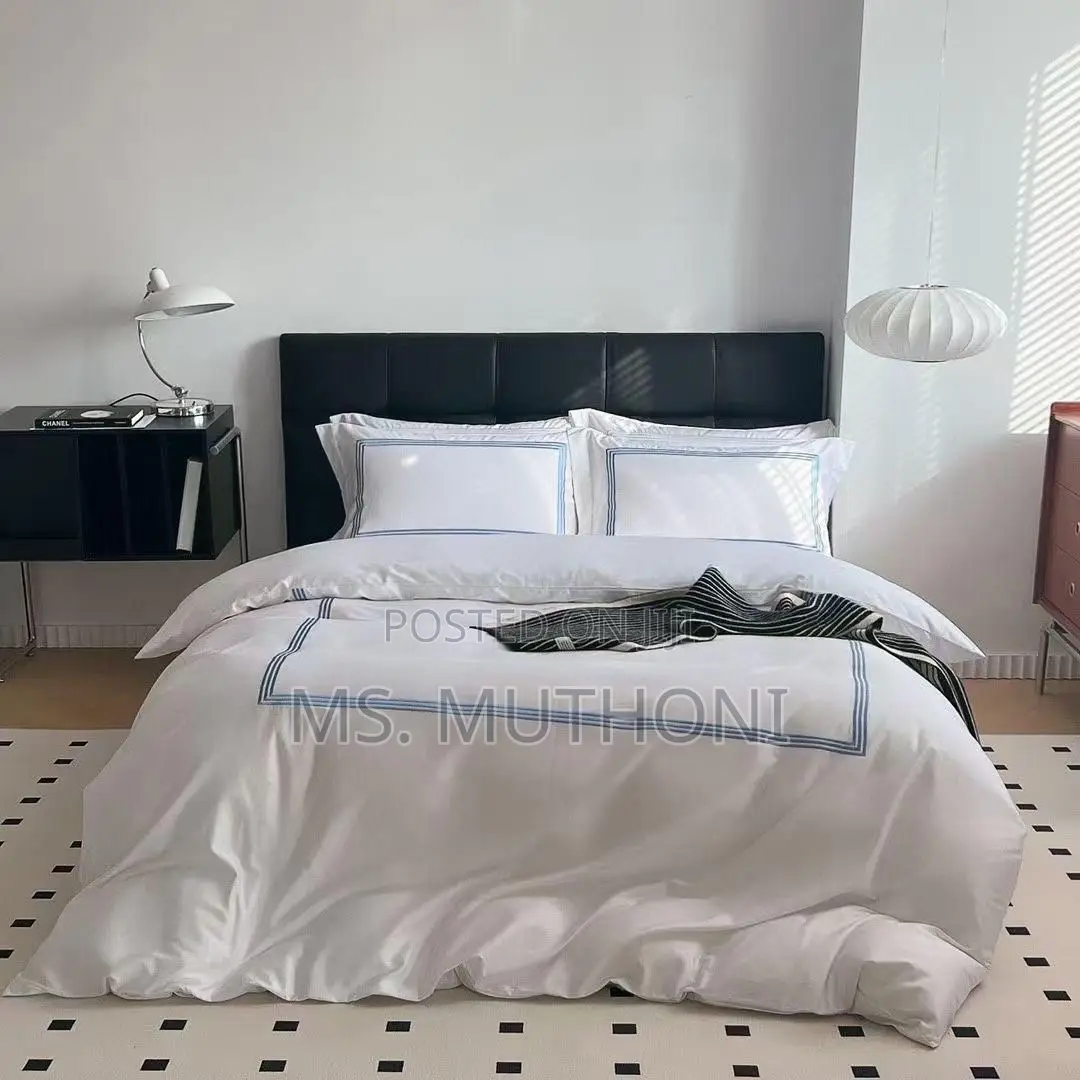 Ultimate Luxury 100% Pure Cotton Duvet Cover Set ( 6 PCS Set)