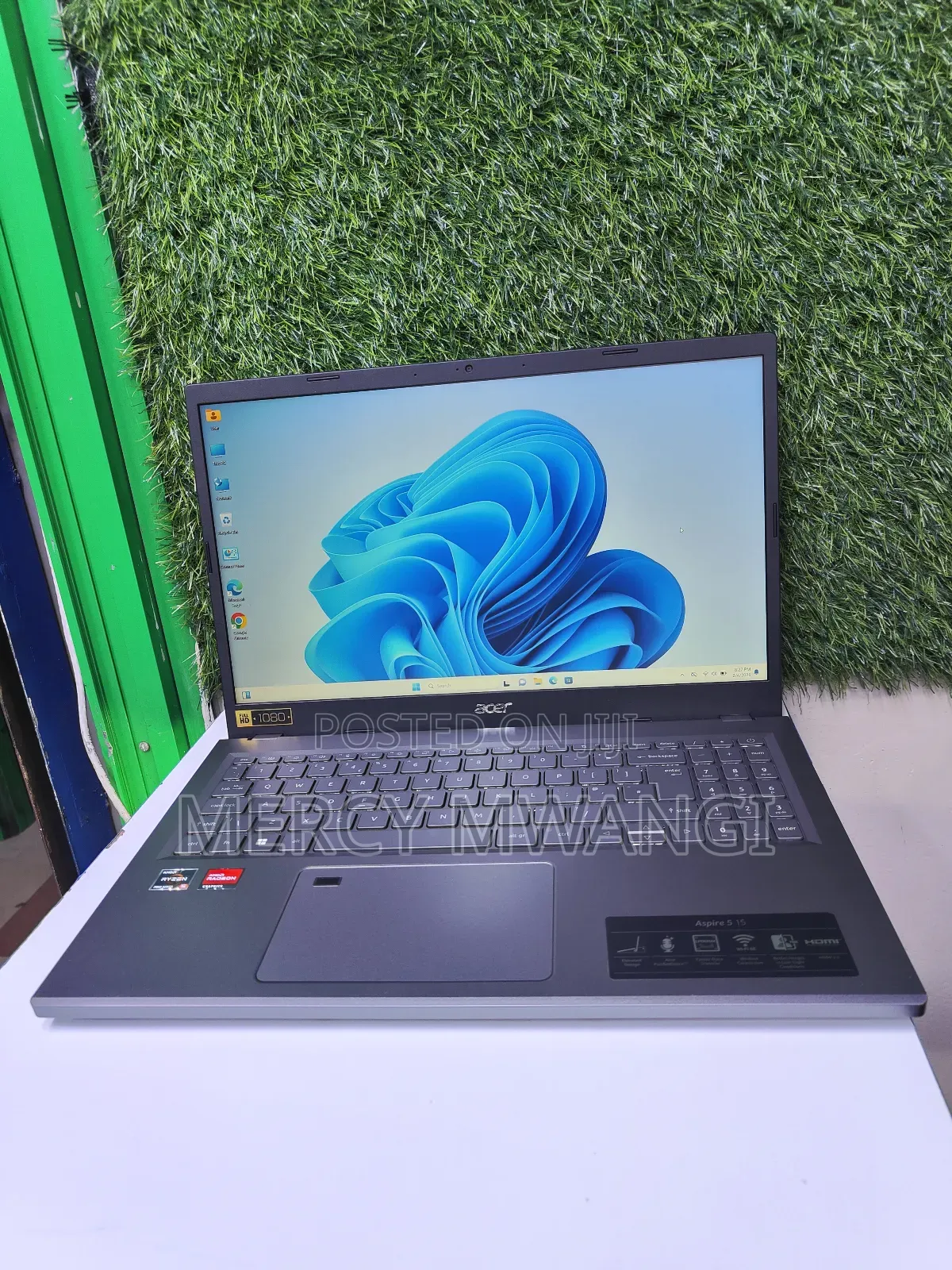 New Laptop Acer Aspire A515 51 8GB AMD Ryzen 5 SSD 256GB