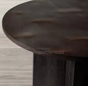 1.2m Brown Round Customized Meeting Table