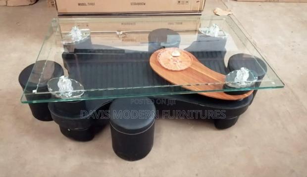 Modern Glass Top Coffee Table