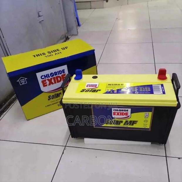 100ah Solar Battery (Chloride Exide) - main view